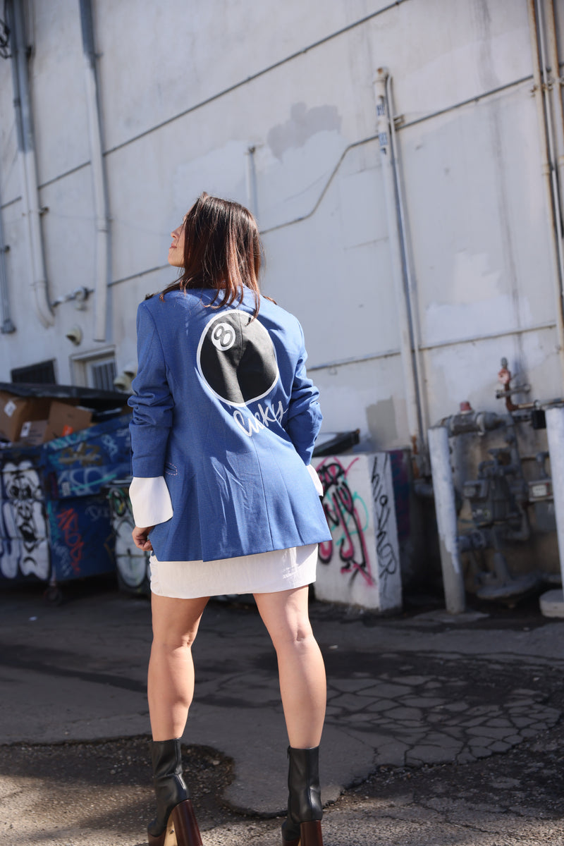 Made to Measure "Lucky 8 Ball" Blazer - Men's US42S