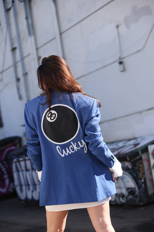 Made to Measure "Lucky 8 Ball" Blazer - Men's US42S