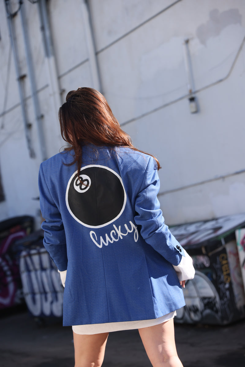 Made to Measure "Lucky 8 Ball" Blazer - Men's US42S