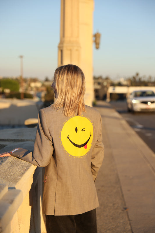 Biella Italy “Wink & a Smile” Blazer - Size 38S