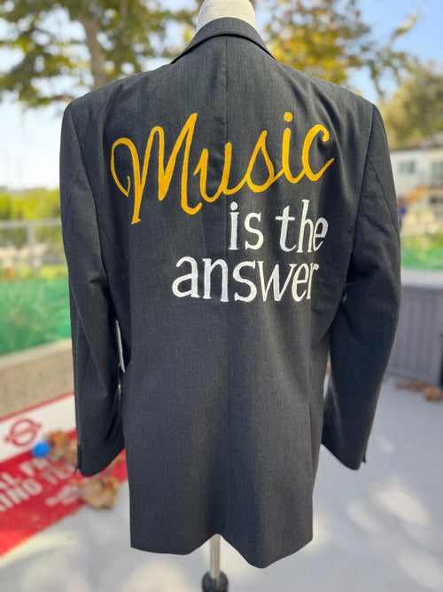 Ben Sherman “Music is the Answer” Blazer Men's US 44