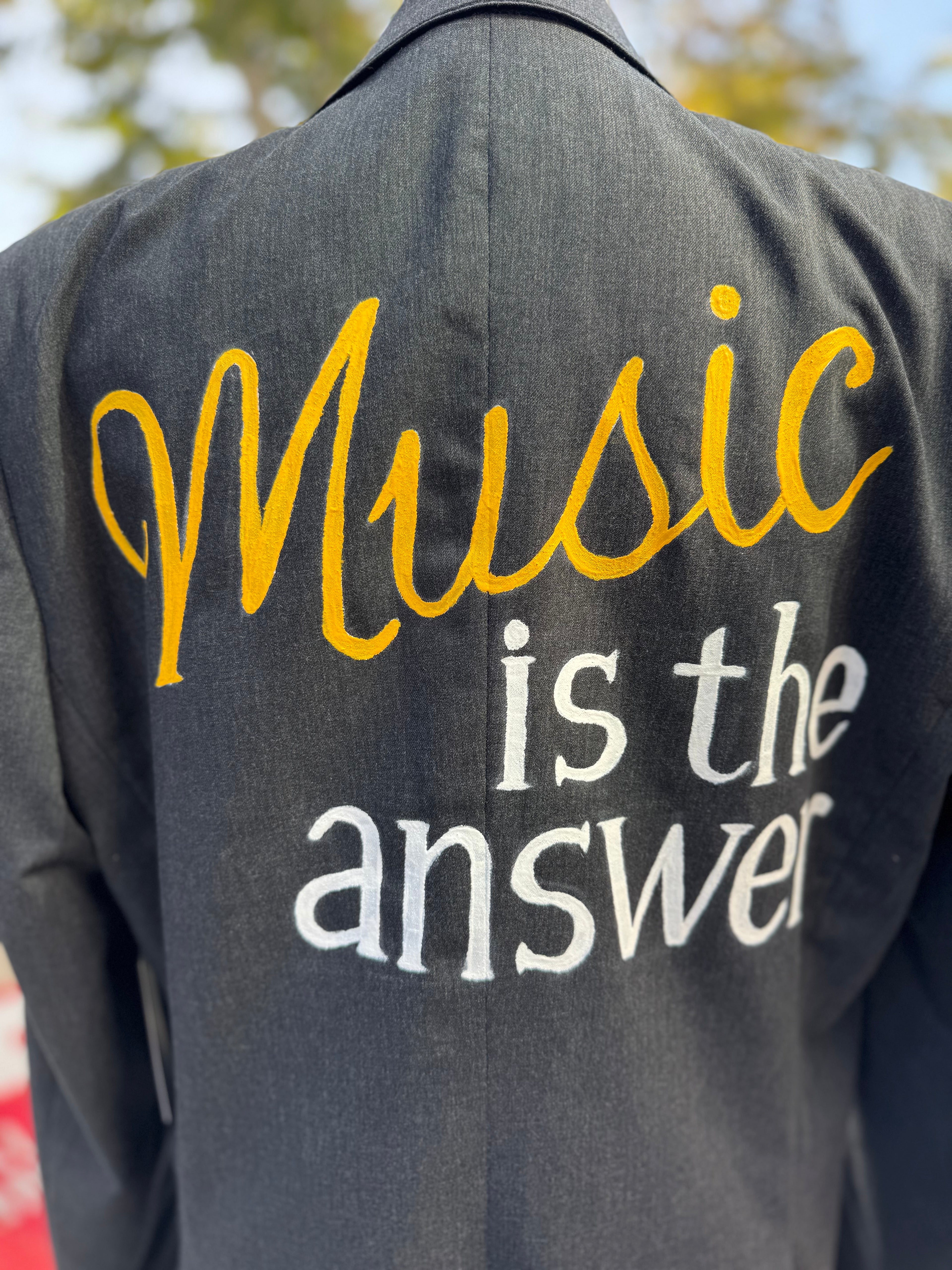 Ben Sherman “Music is the Answer” Blazer Men's US 44