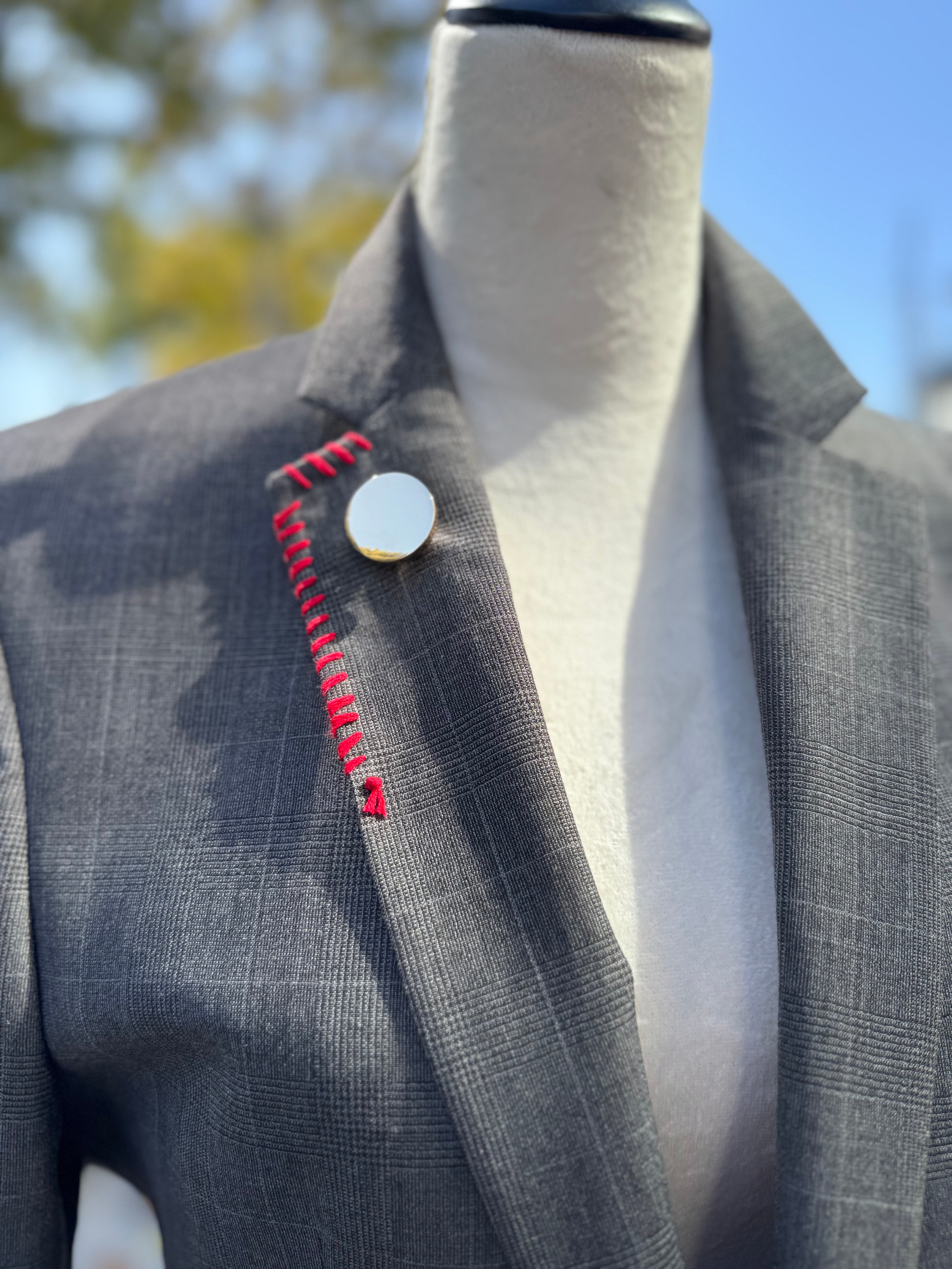 Burberry “Let Love Rule” Blazer - Size 48S