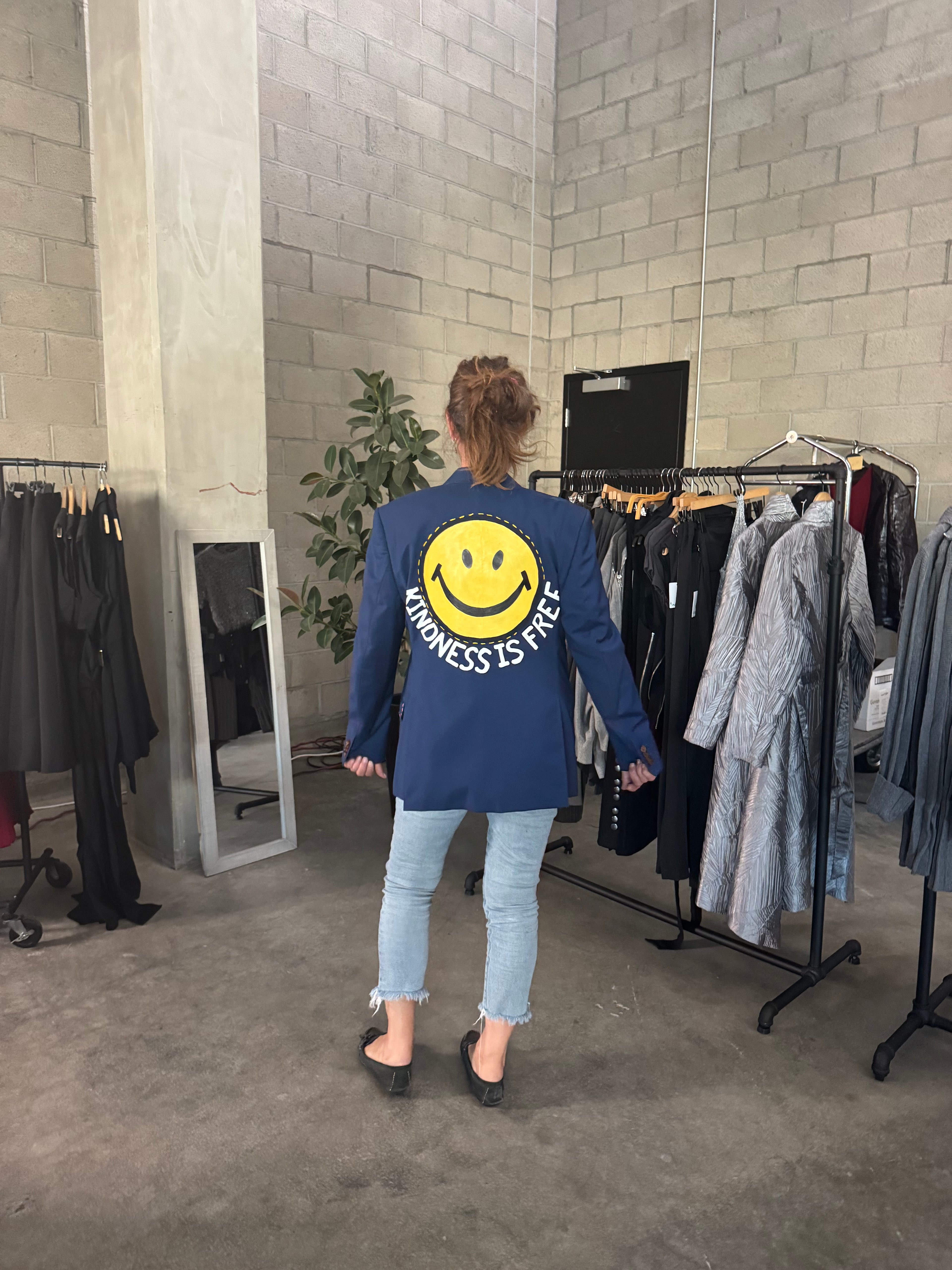 Angelico “Kindness is Free” Blazer Women's Men's US44