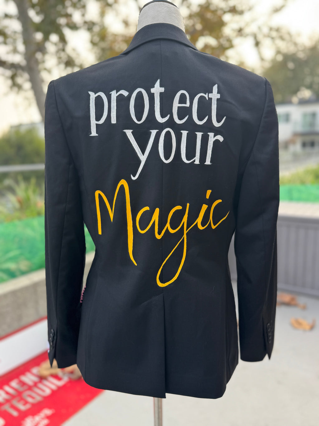 Brooks Brothers “Protect Your Magic” Tuxedo Blazer