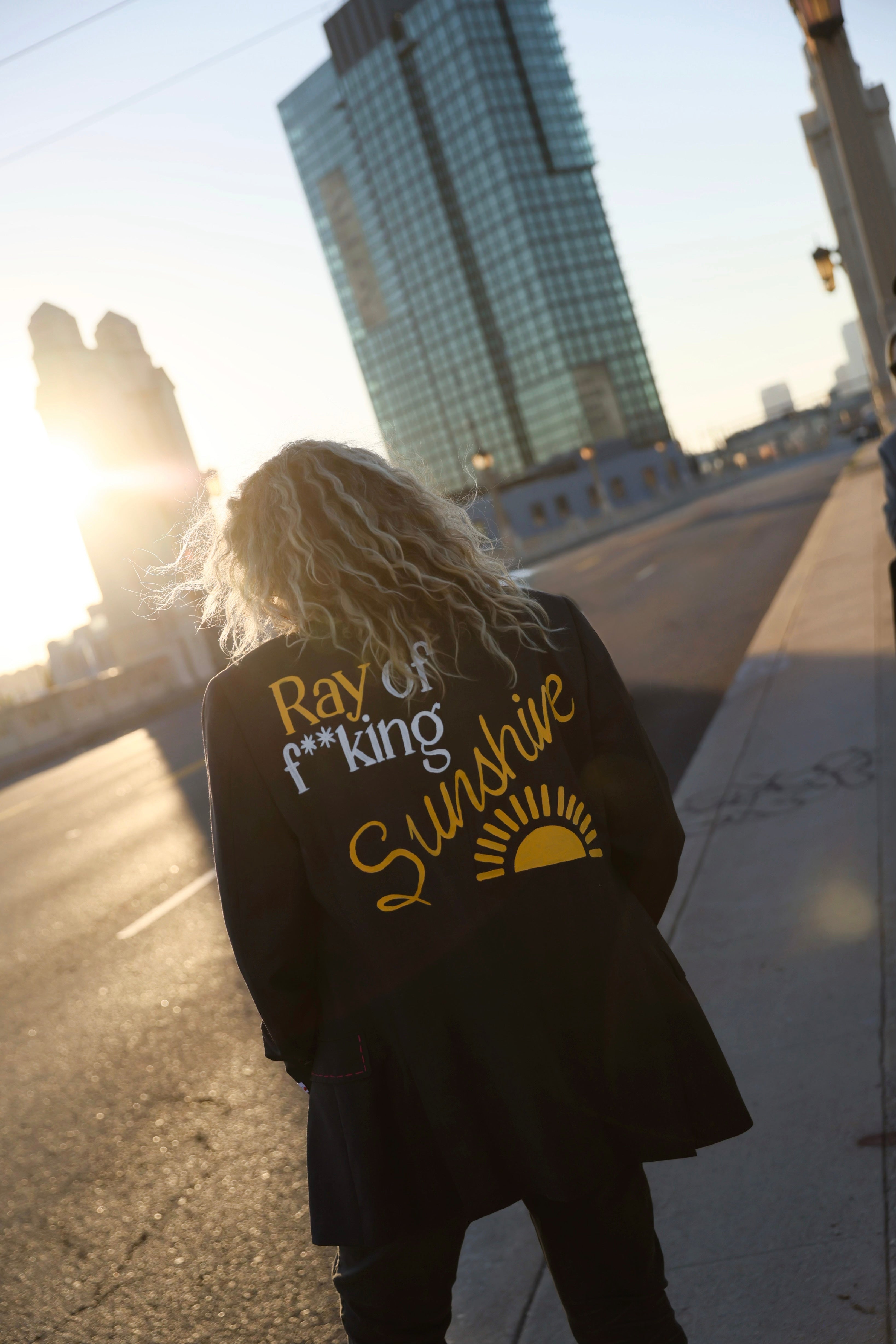 John Varvatos “Ray of Fucking Sunshine” Blazer - Size Men's US38R