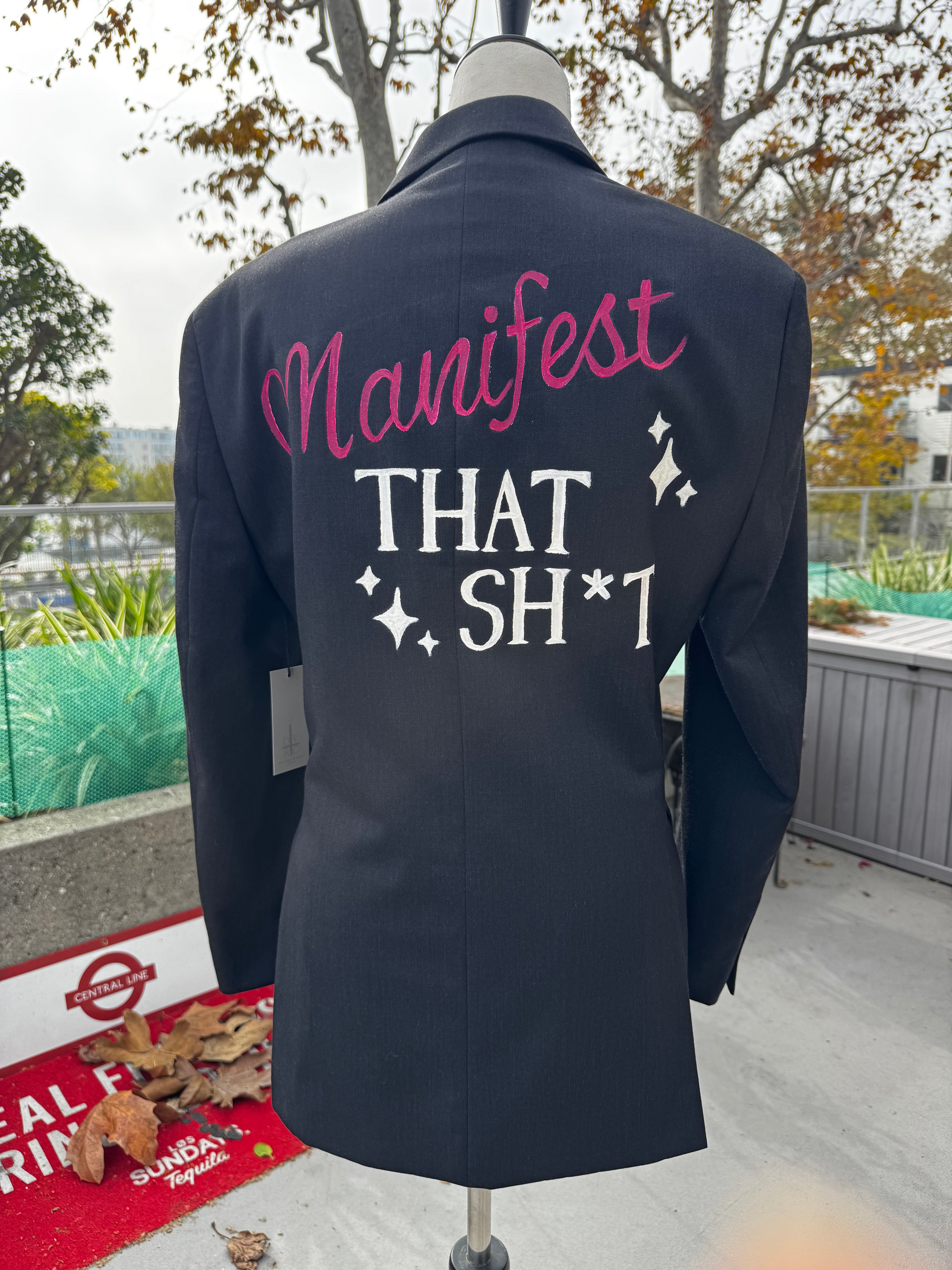 Pronto Uomo “Manifest that Shit” Blazer - Size Men's US36R