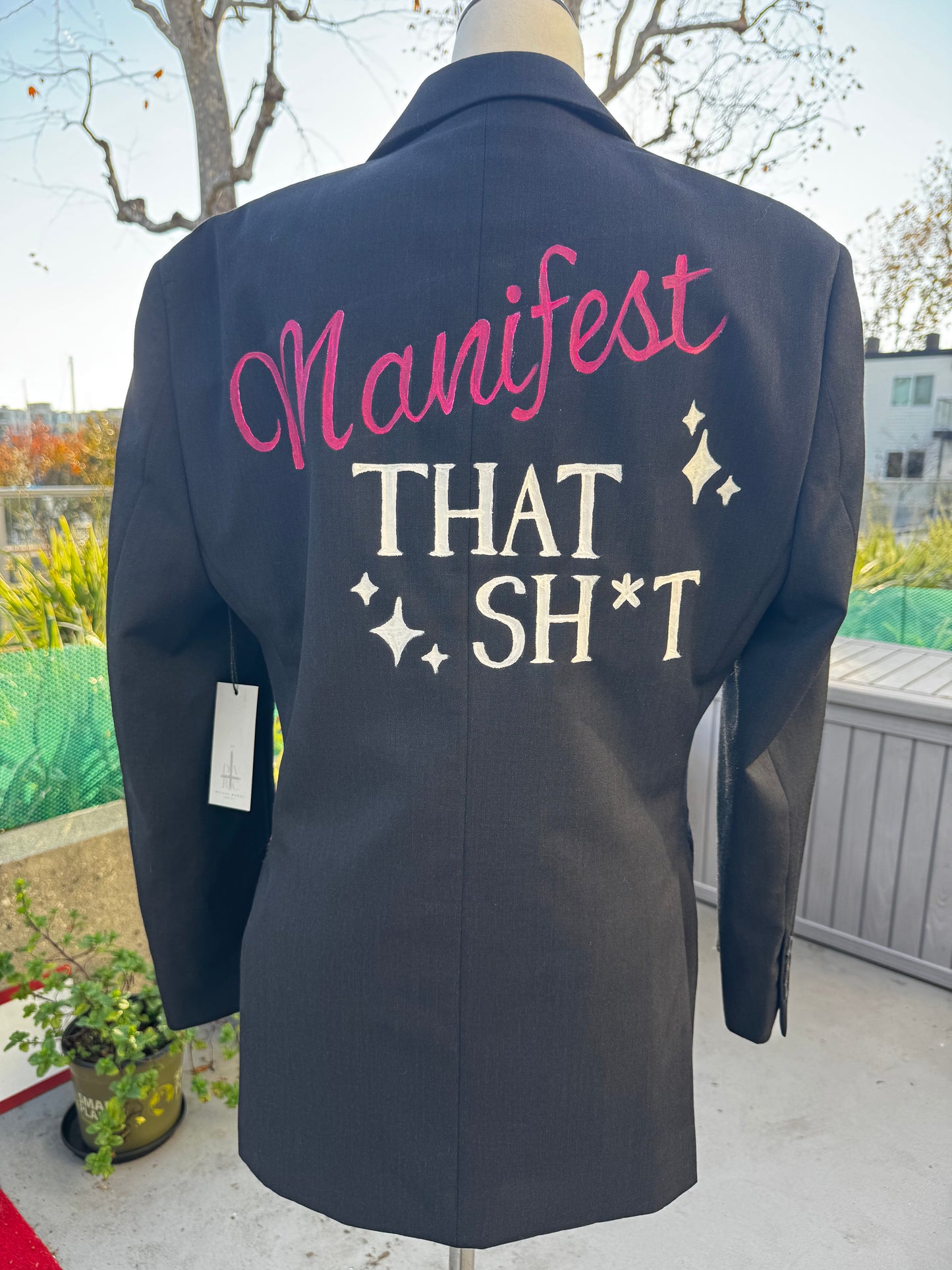 Pronto Uomo “Manifest that Shit” Blazer - Size Men's US36R