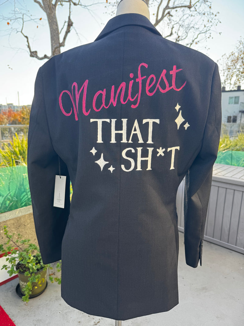 Pronto Uomo “Manifest that Shit” Blazer - Size Men's US36R