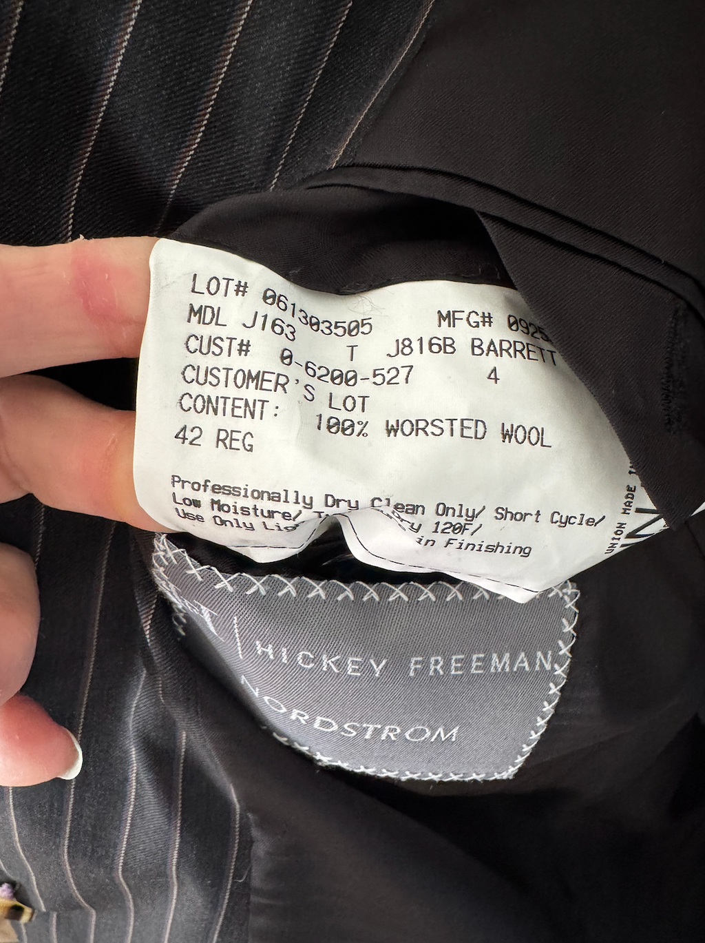 Hickey Freeman “Happy Days” Blazer - Size US42R